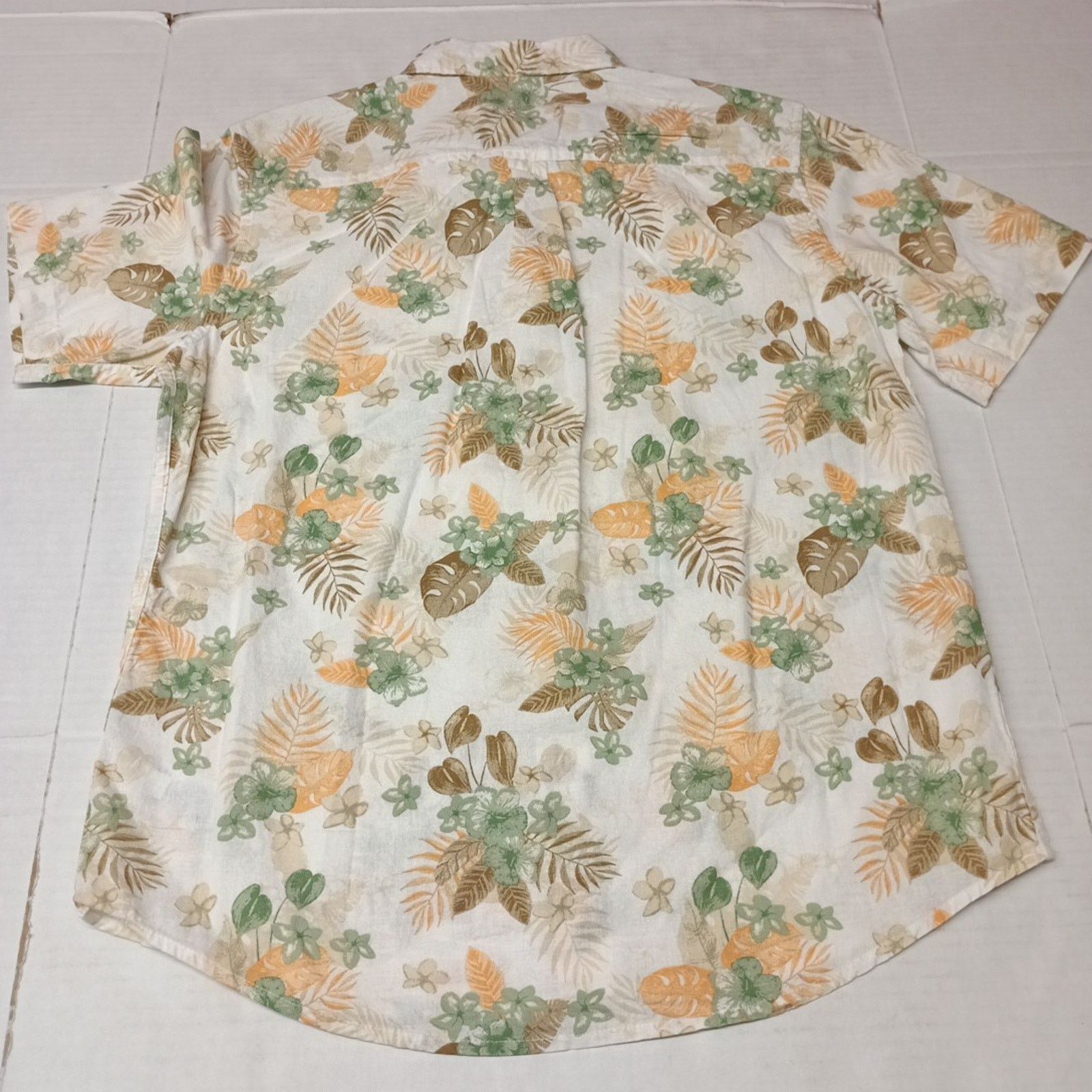 Chaps Chaps Seacoast Wash Linen Woven Shirt Men's M Pale Khaki Size US M / EU 48-50 / 2 - 7 Thumbnail