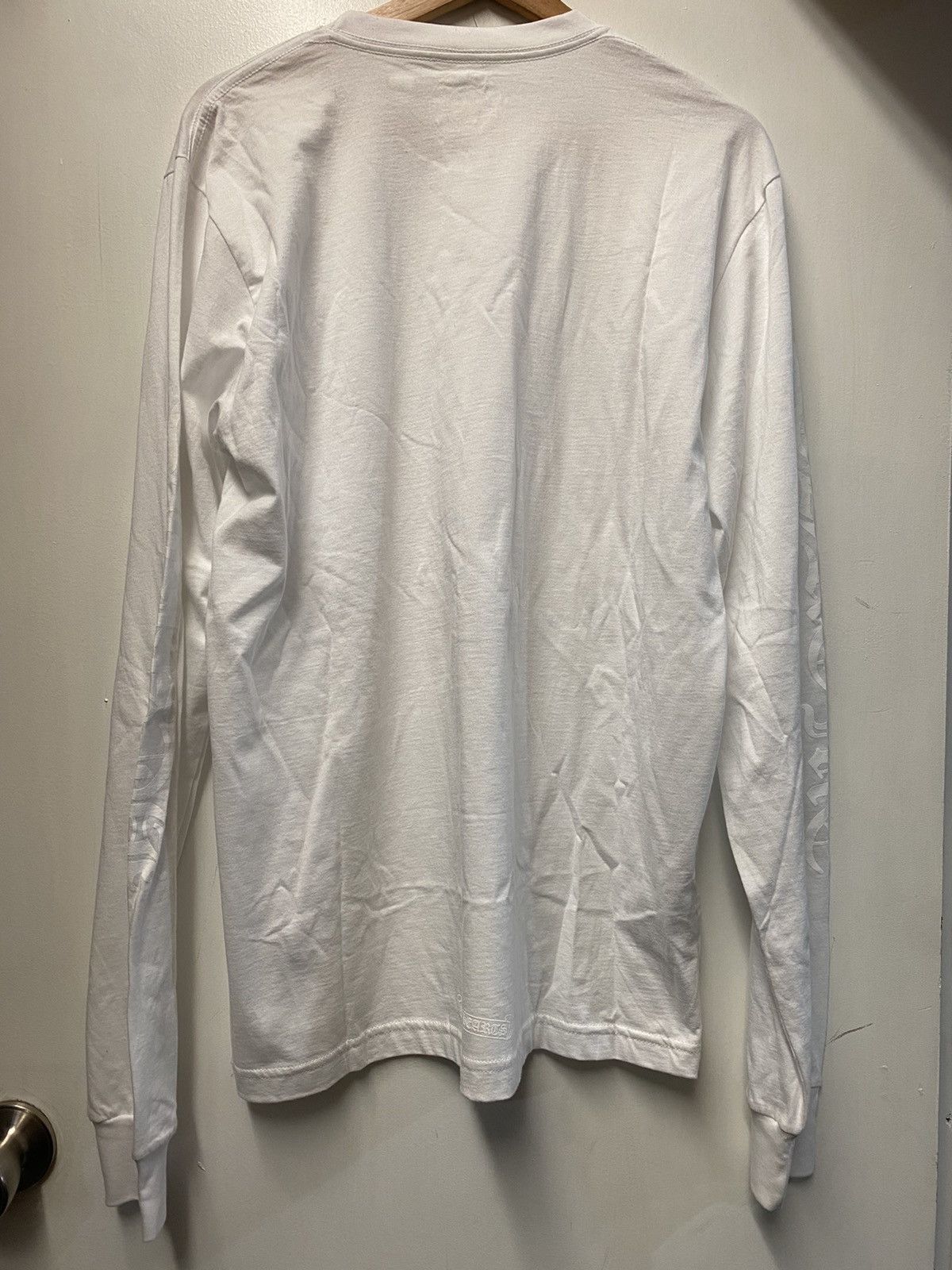 Chrome Hearts Chrome Hearts Script Neck Logo Triple White Longsleeve Size US L / EU 52-54 / 3 - 2 Thumbnail