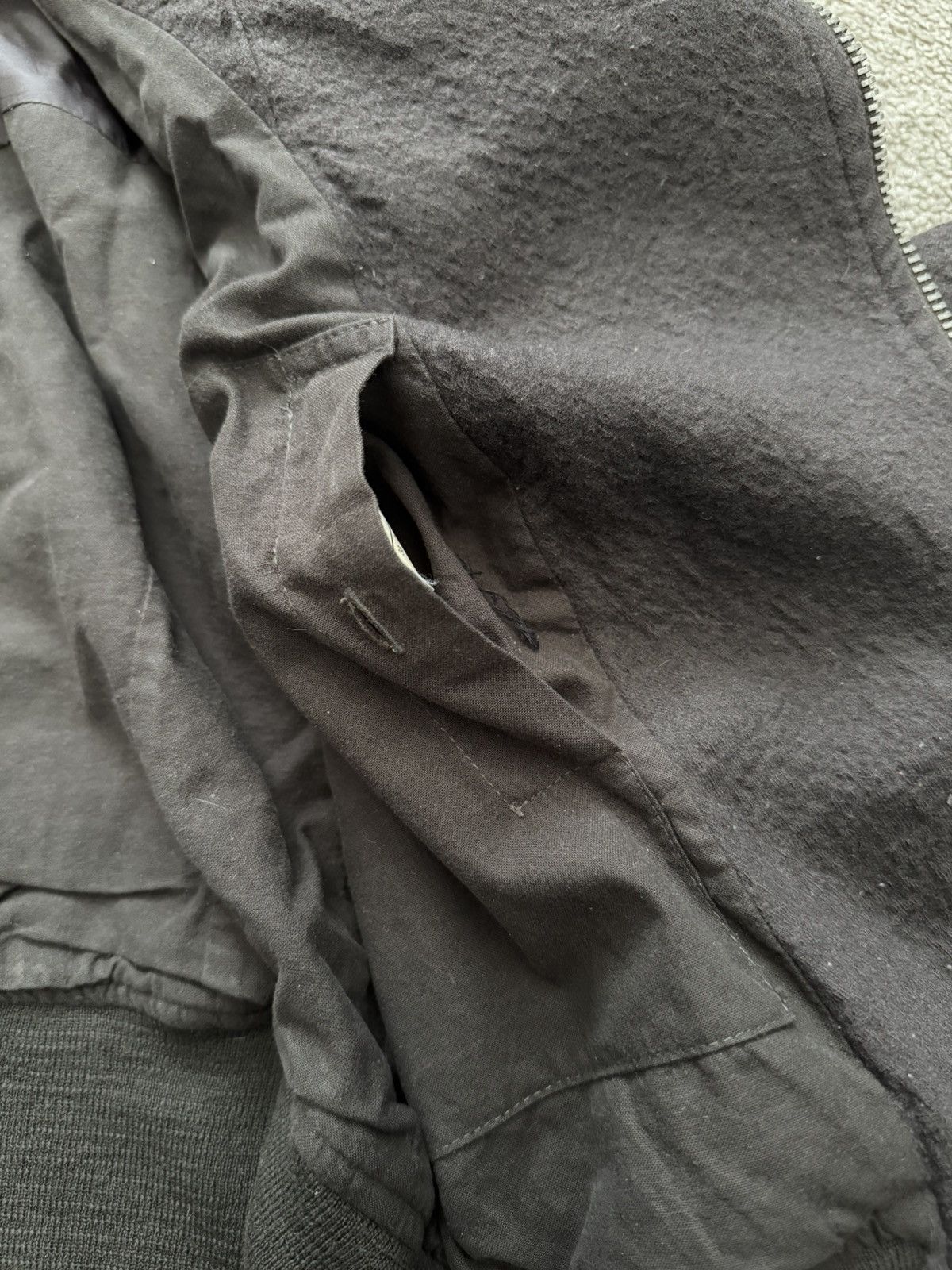 Rick Owens SS05 Rick Owens Mainline "Scorpio" Mollino Wool Jacket Size US XS / EU 42 / 0 - 7 Thumbnail