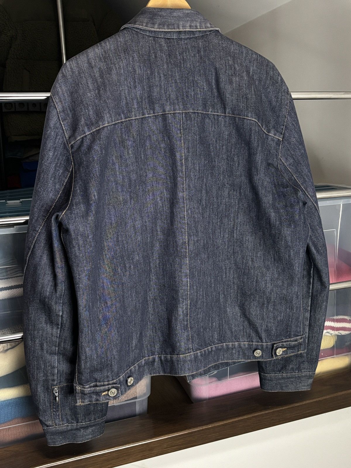 Bogner Bogner Avant Garde Unique Denim Jacket Zippers Vintage Jeans Size US L / EU 52-54 / 3 - 4 Thumbnail