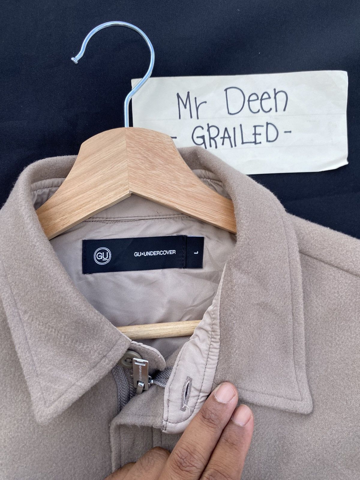 GU × Undercover Rare GU x Undercover Wool Long Coat Size US L / EU 52-54 / 3 - 9 Thumbnail