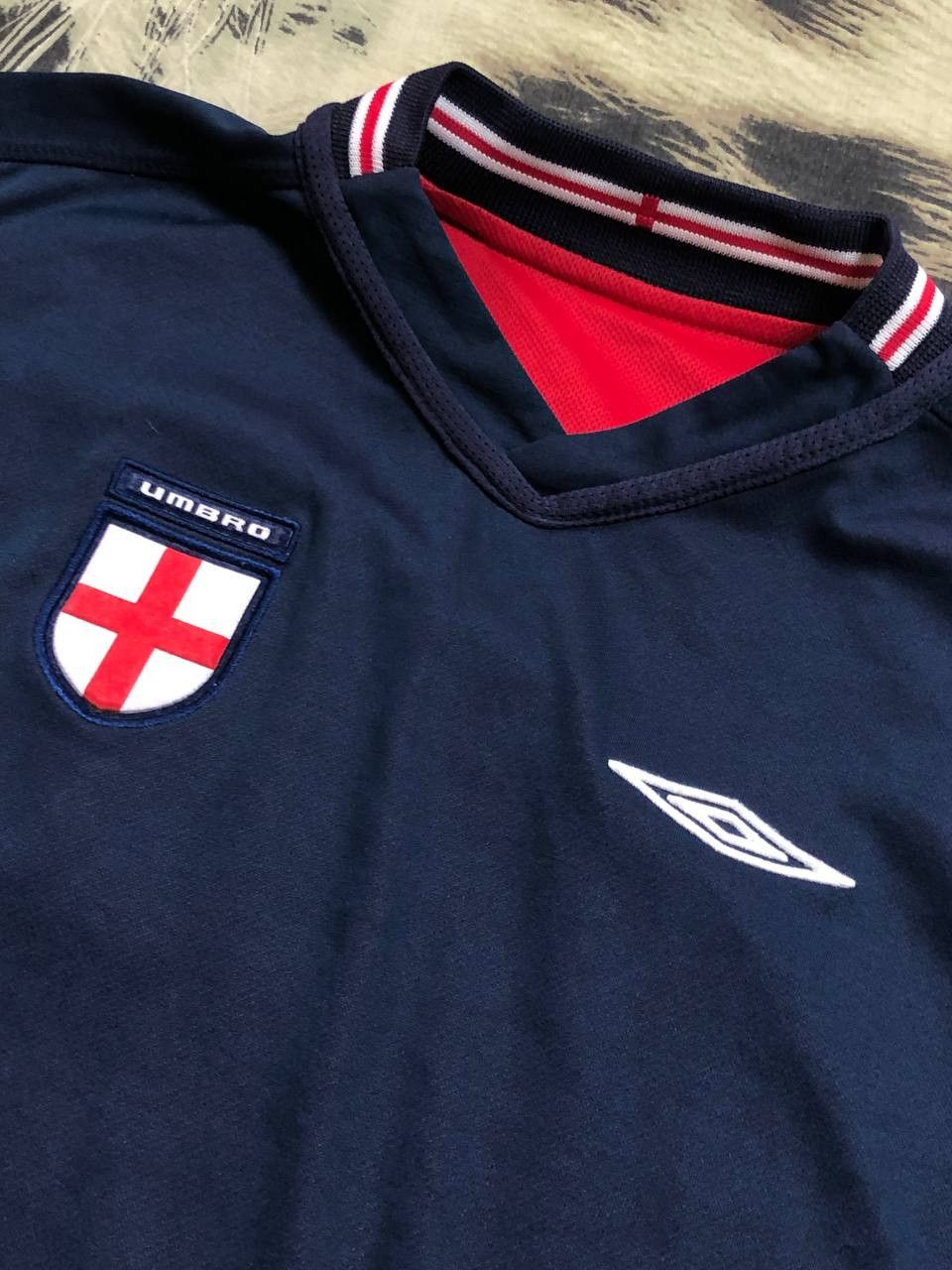 Umbro England Reversible Away Football Shirt Vintage Soccer Umbro Size US S / EU 44-46 / 1 - 16 Thumbnail