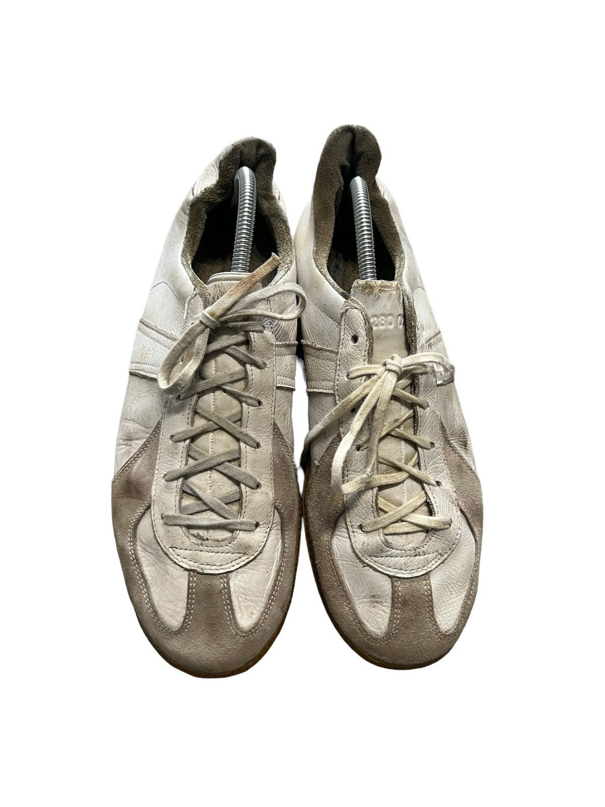 Vintage Vintage BW Sport GATs Sneakers Leather White Military Size US 10 / EU 43 - 3 Thumbnail