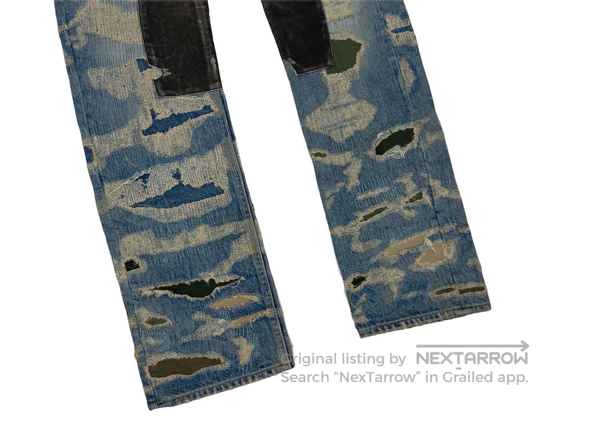 Givenchy Givenchy Original Ripped Destroyed Denim Pants Size US 30 / EU 46 - 5 Thumbnail