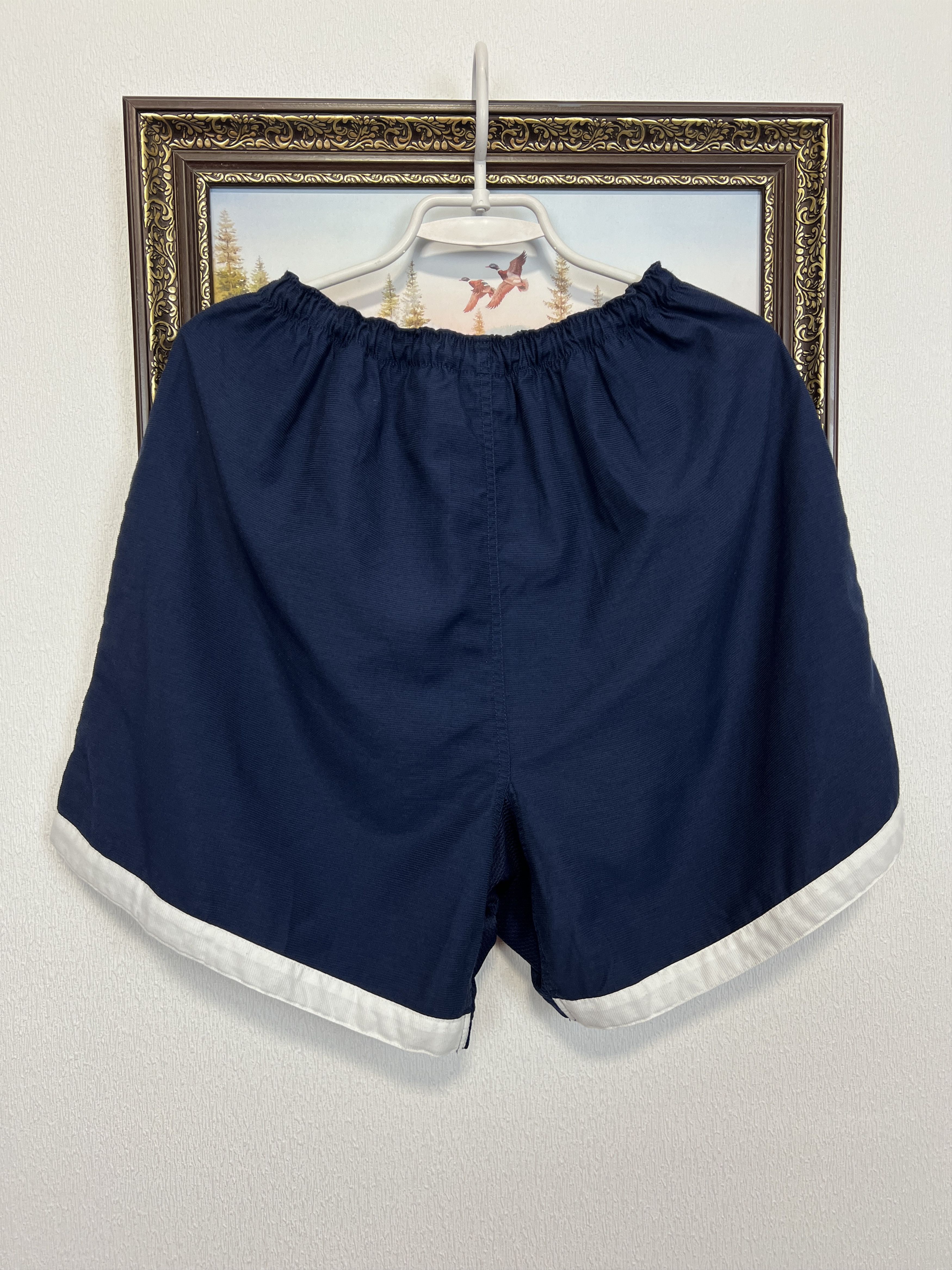 Nike Vintage 90's Rangers Glasgow Track Football Shorts Soccer Size US 36 / EU 52 - 8 Thumbnail