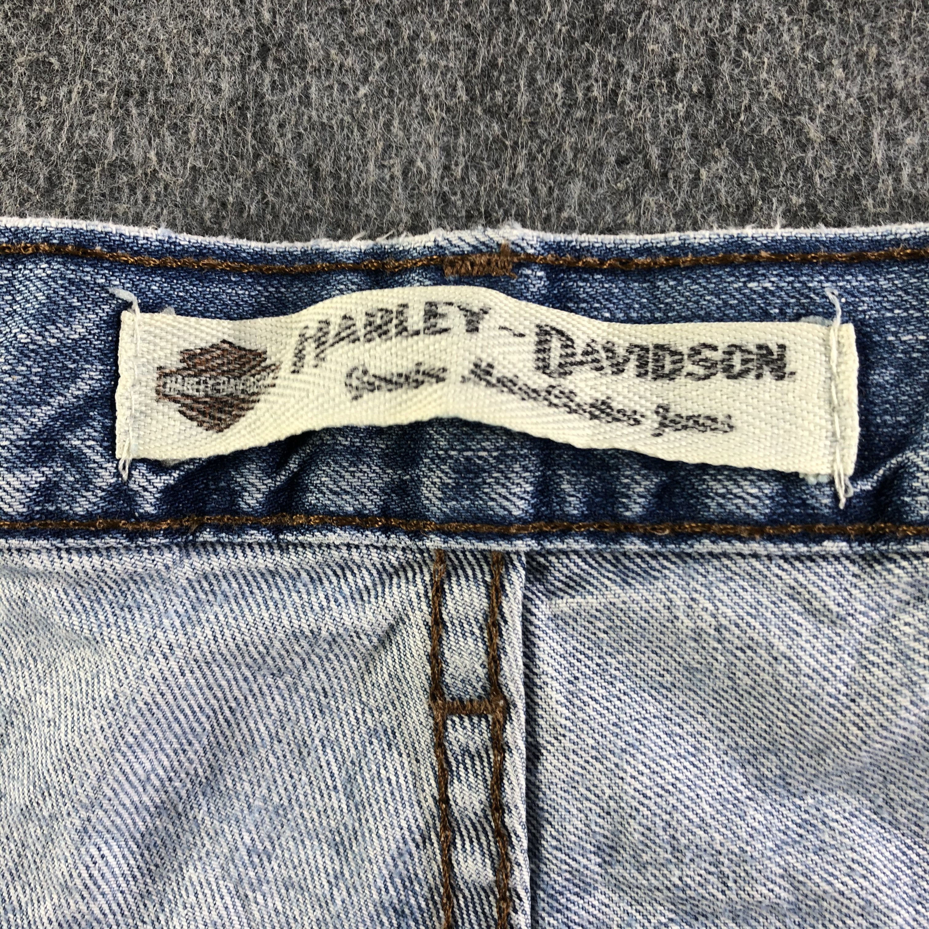 Harley Davidson Vintage Harley Davidson Jeans-J3768 Size US 39 - 12 Thumbnail
