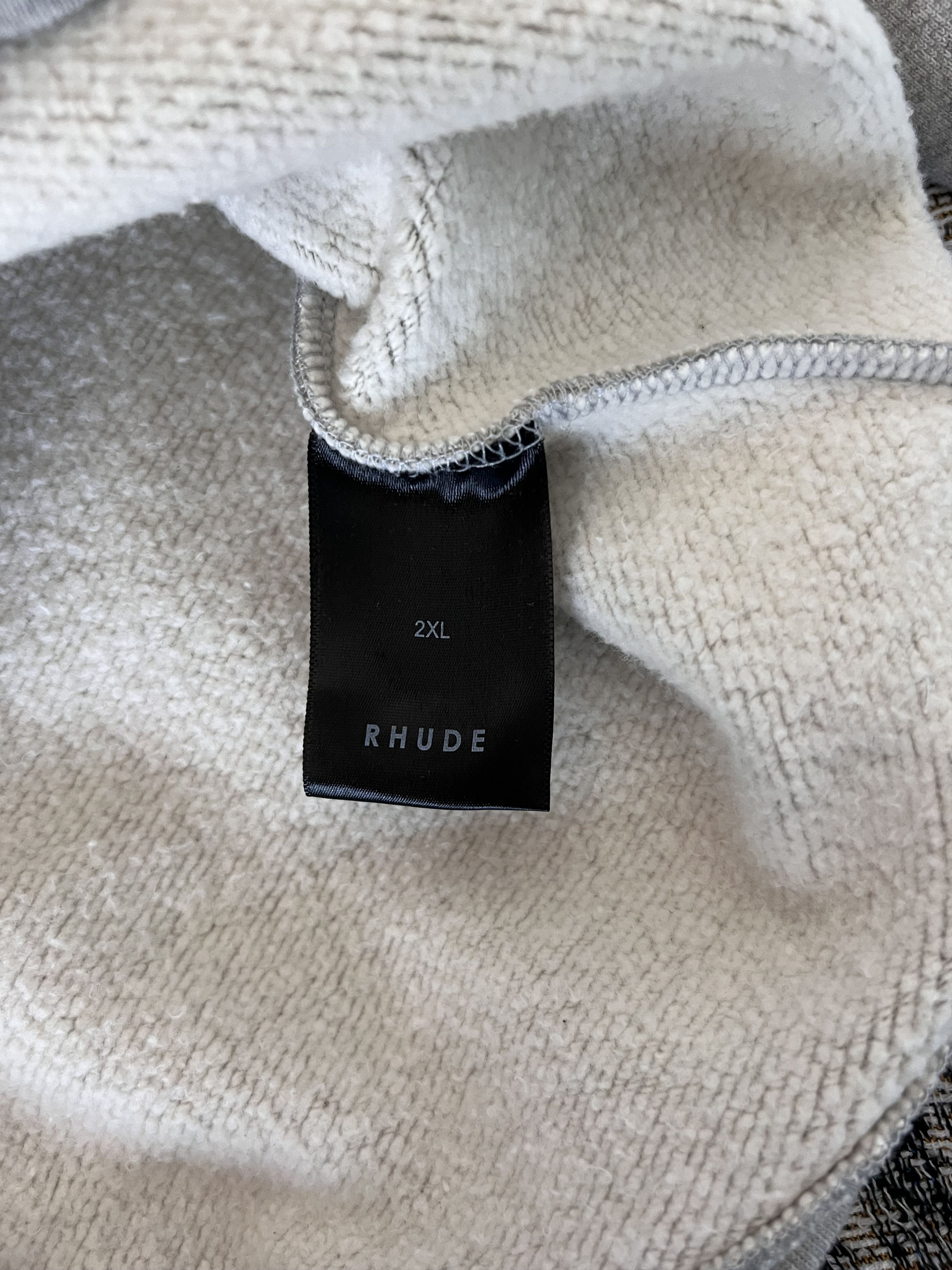 Rhude Rhude Lightning Crewneck in Grey Size US XXL / EU 58 / 5 - 8 Thumbnail