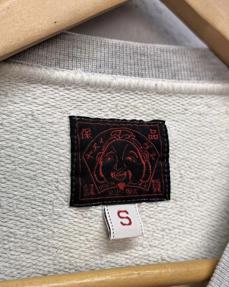 Evisu × Japanese Brand × Vintage Evisu Vintage Sweatshirt Style Faded Effect Big Logo Y2K Size US M / EU 48-50 / 2 - 6 Thumbnail