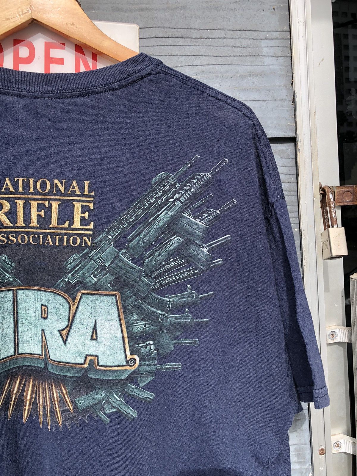 Japanese Brand × RIFLE × Vintage 🔥Vintage Y2K🔥National Rifle Association Backhit Tshirt Size US XL / EU 56 / 4 - 4 Thumbnail