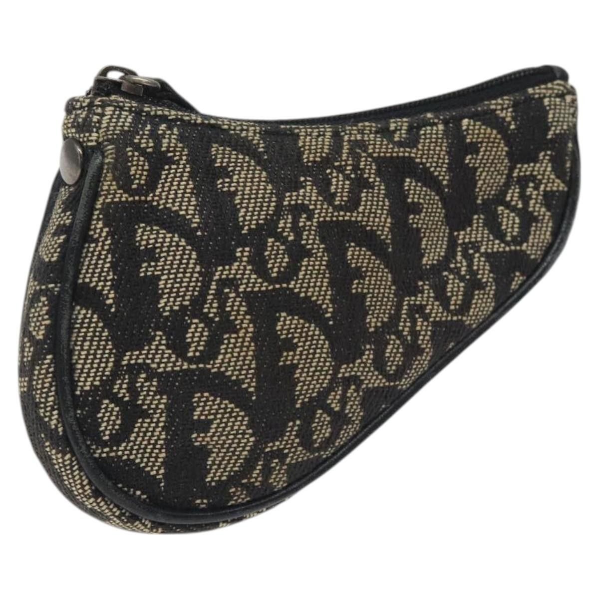 Dior Christian Dior Saddle coin purse Trotter canvas Size ONE SIZE - 1 Thumbnail