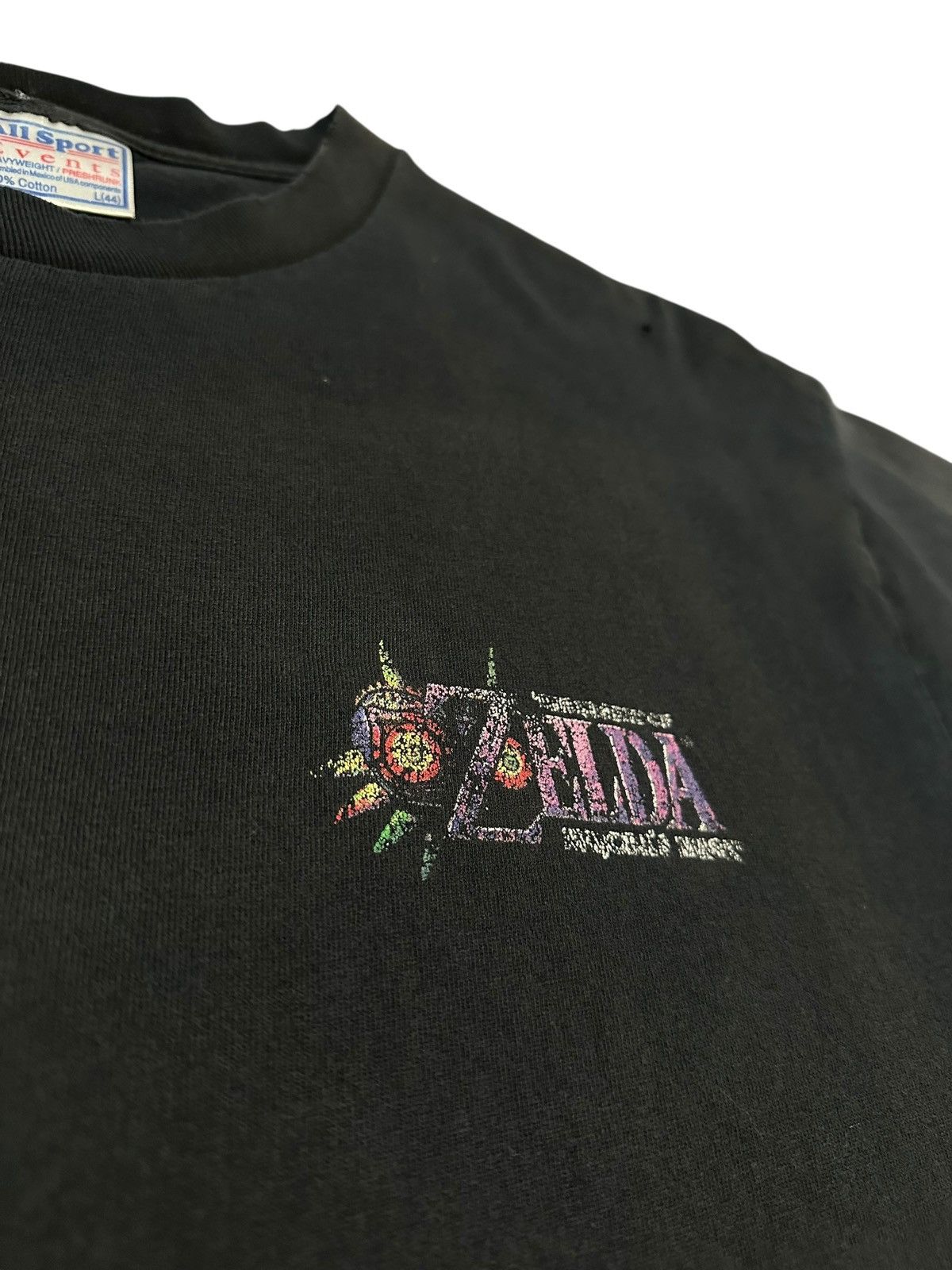 Vintage Vintage 90’s Zelda Majoras Mask T Shirt Size US L / EU 52-54 / 3 - 2 Thumbnail