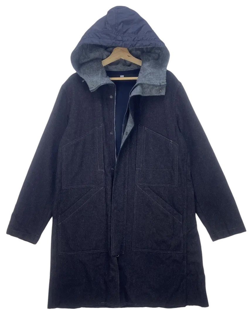 Marithe + Francois Girbaud × Vintage Marithe Francois Girbaud Laine Wool Overcoat Size US M / EU 48-50 / 2 - 1 Thumbnail