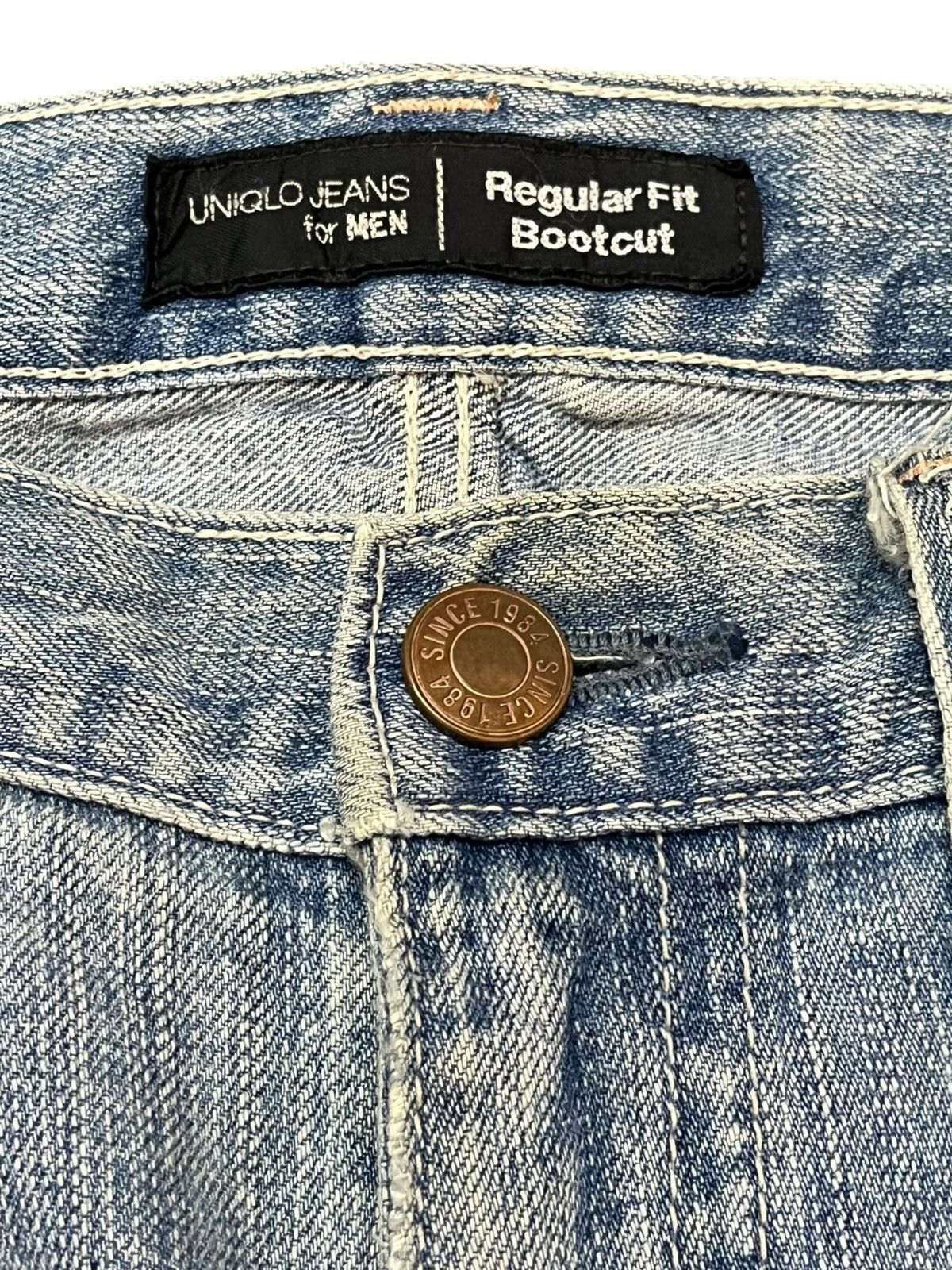 Japanese Brand × Jun Takahashi × Uniqlo Vintage Uniqlo Regular Fit BootCut Denim Size US 32 / EU 48 - 5 Thumbnail