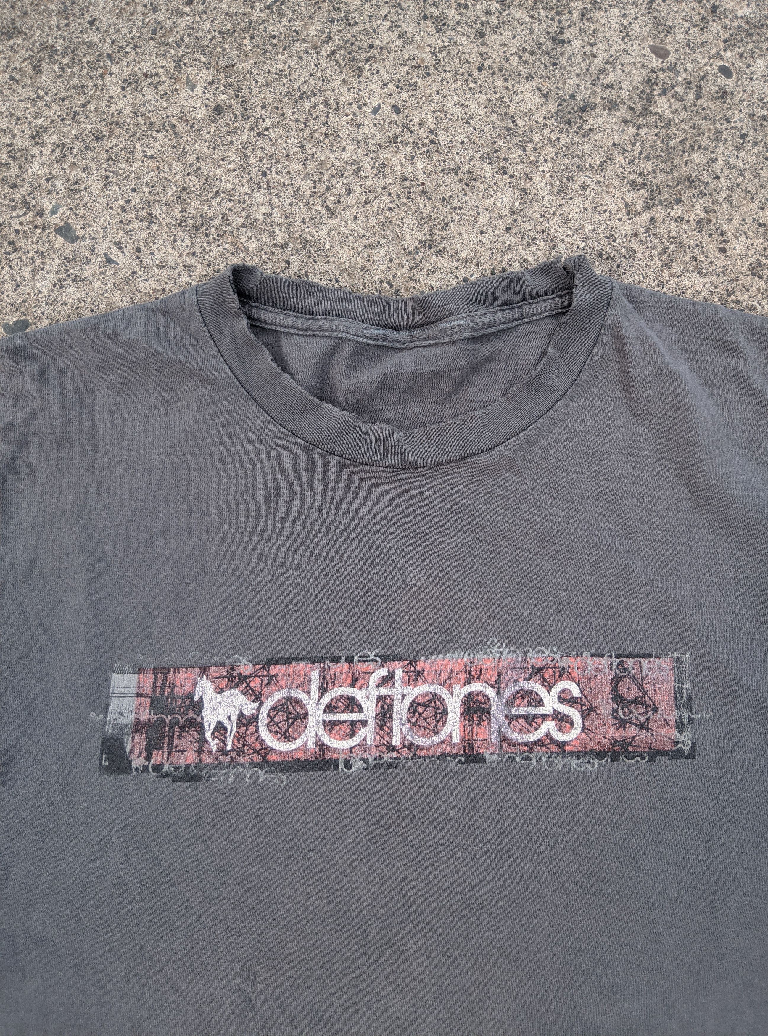 Band Tees Vintage 2000 deftones white pony nu metal t shirt Size US L / EU 52-54 / 3 - 2 Thumbnail