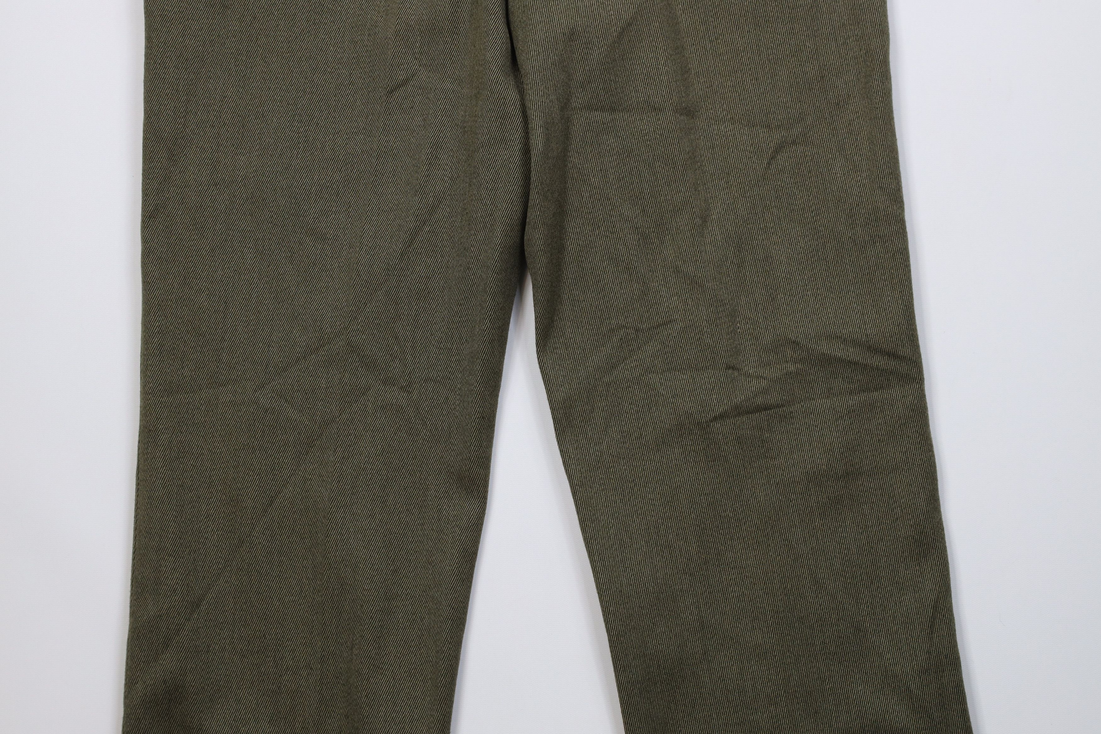 Vintage Vintage 70s Streetwear Wool Whipcord Chino Pants USA Size US 36 / EU 52 - 15 Thumbnail