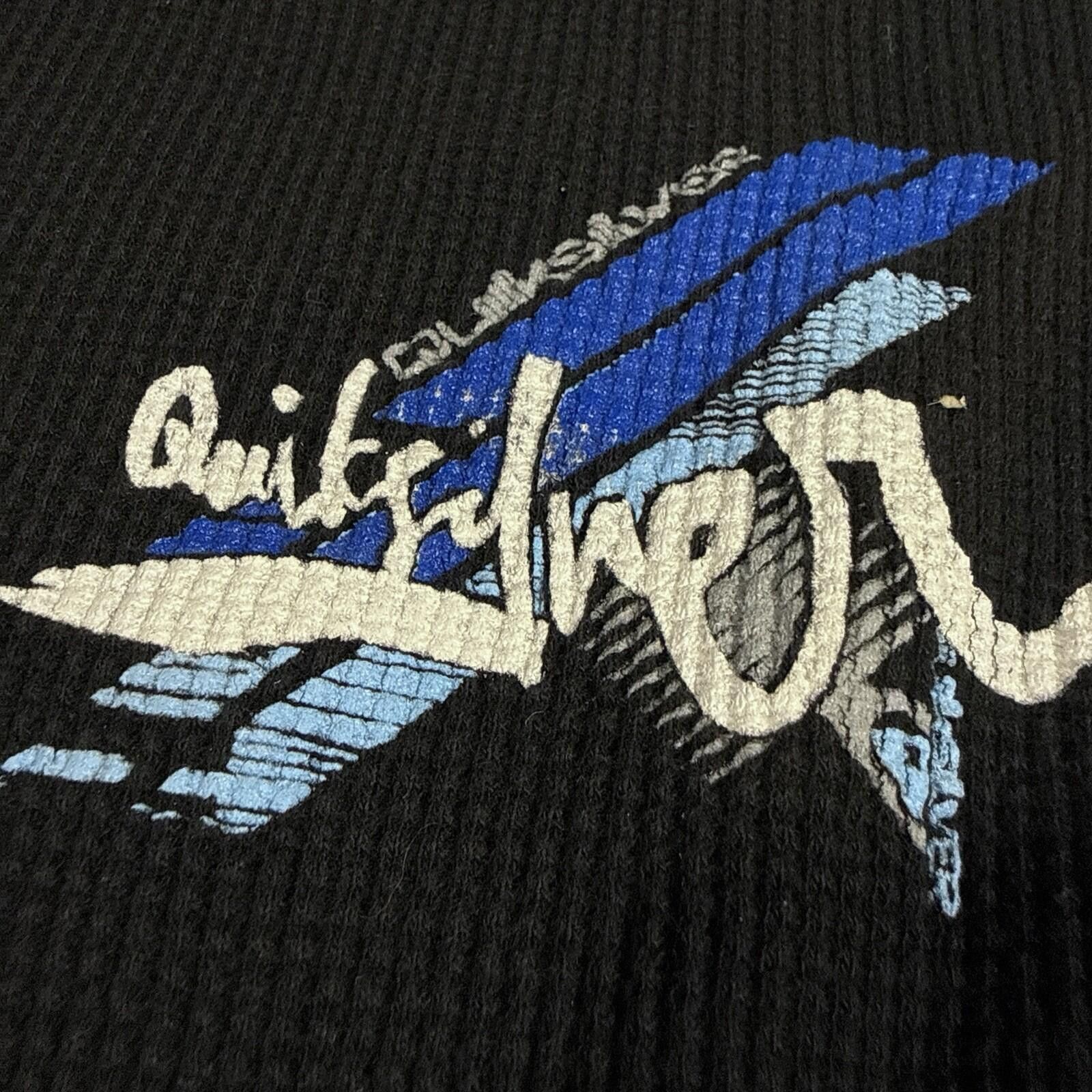 Quiksilver Quiksilver XL Black Waffle Thermal Long Sleeve Surf Shirt Size US M / EU 48-50 / 2 - 3 Thumbnail