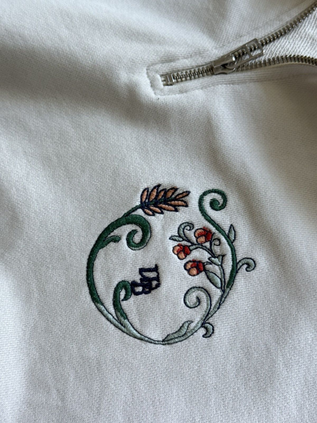 Japanese Brand Woodbird. Half zip organic cotton sweatshirt Size US M / EU 48-50 / 2 - 5 Thumbnail