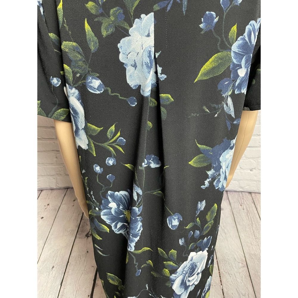 Other Christian Siriano New York Black Floral Dress Size L Size L / US 10 / IT 46 - 5 Thumbnail