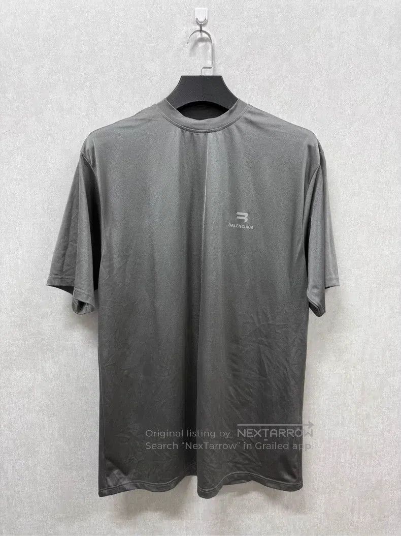 Balenciaga Balenciaga Sport Silver Grey Short Sleeve Size US M / EU 48-50 / 2 - 1 Thumbnail