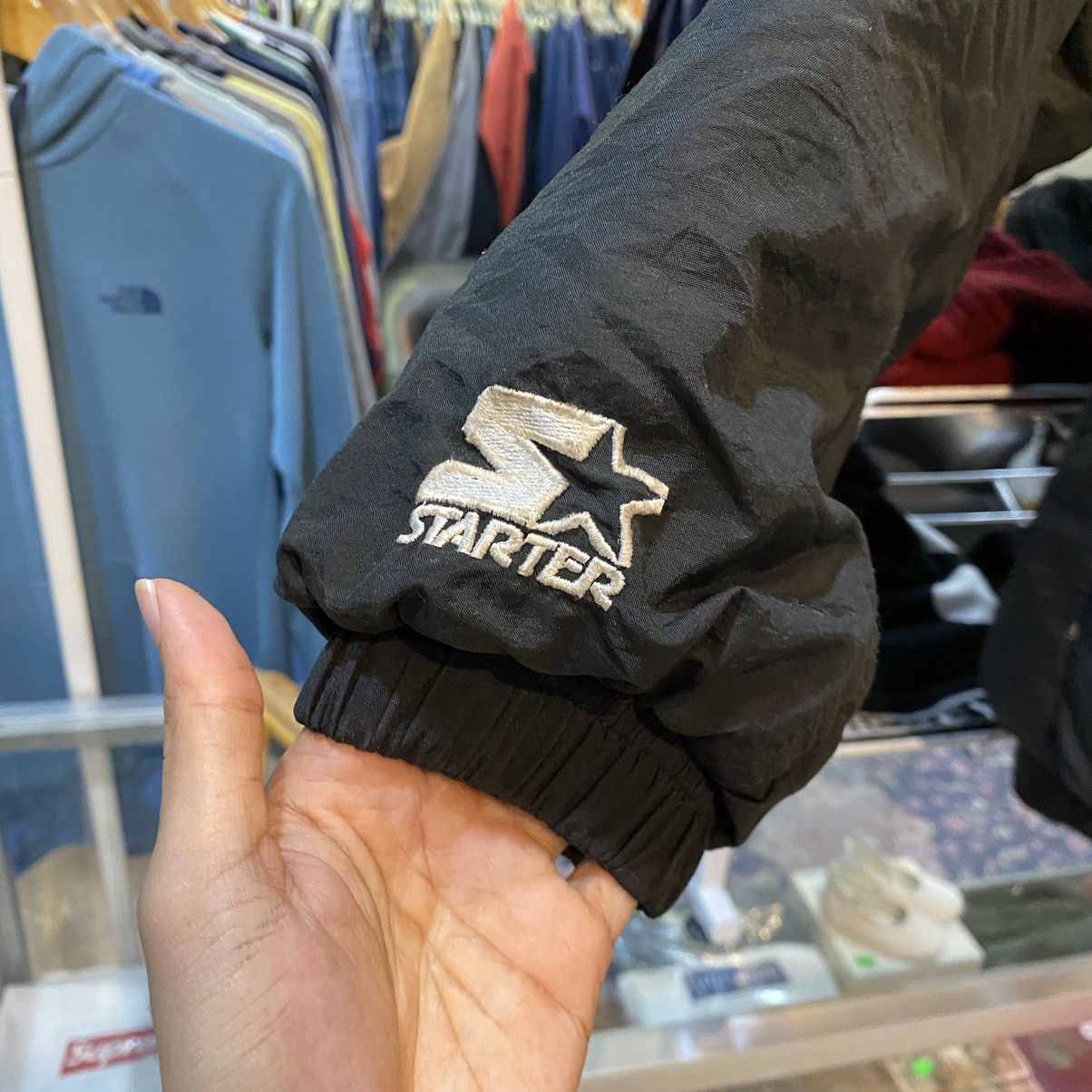 MLB × Starter × Vintage Vintage 90s Starter MLB Cincinnati Reds Starter Jacket Size US L / EU 52-54 / 3 - 6 Thumbnail