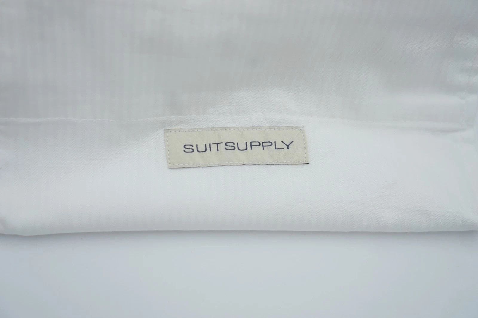 Suitsupply Men Suitsupply Pants Brescia Cotton White Size UK/US42 Size 42R - 5 Thumbnail