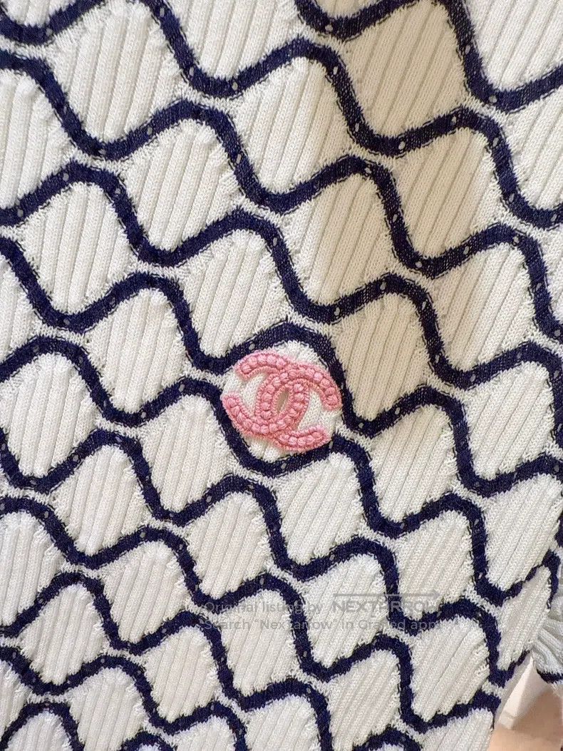 Chanel Chanel 20P Spring and Summer Preview Double C Embroidery D Size XS / US 0-2 / IT 36-38 - 5 Thumbnail