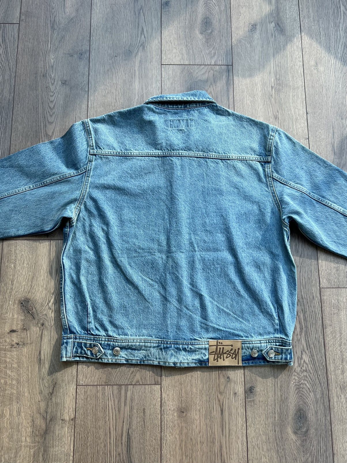 Stussy Stussy FW24 Denim Zip Up Work Jacket Medium Size US M / EU 48-50 / 2 - 5 Thumbnail