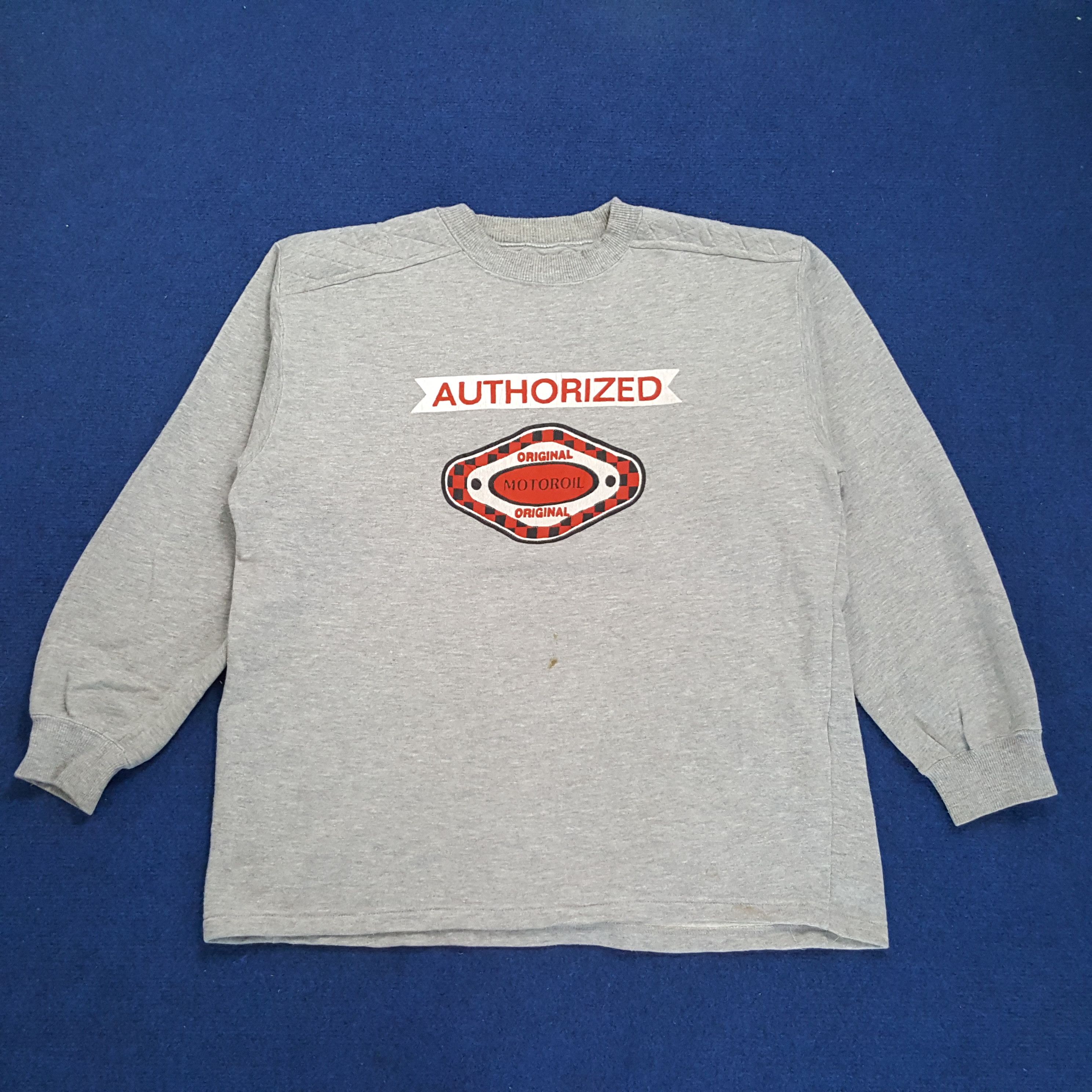 Vintage Authorized Original Motoroil Motorsports Sweatshirts