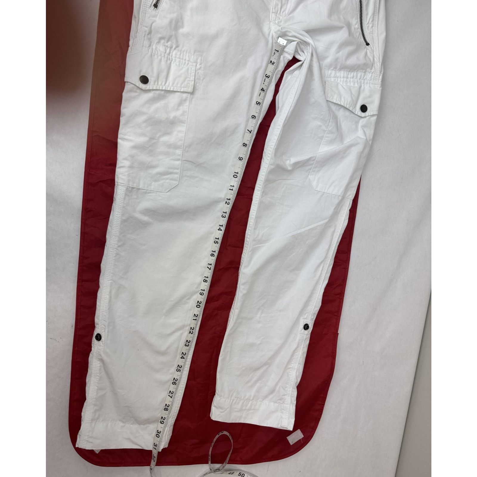 Ralph Lauren Sport Y2K Paratrooper Utility Cargo Pants Vintage Ralph Lauren 6 Size 28" / US 6 / IT 42 - 5 Thumbnail