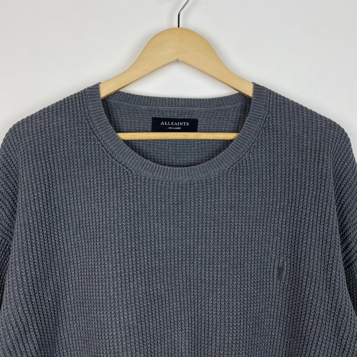 Allsaints Allsaints Trias Crew Sweater Jumper Ramskull Top Long Sleeve Size US XXL / EU 58 / 5 - 2 Thumbnail
