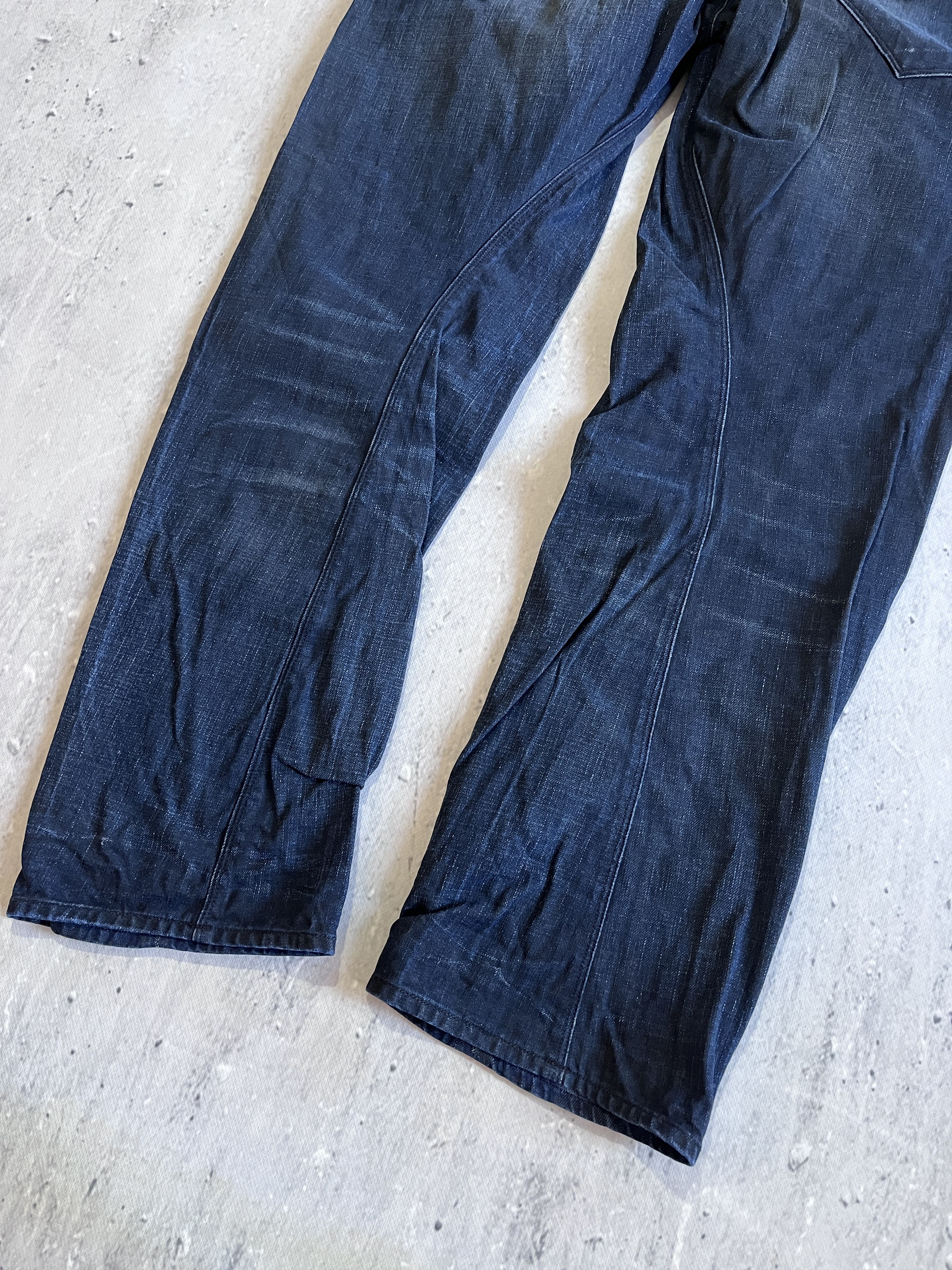 Levi's LEVI'S ENGINEERED JEANS 2011 TWISTED LEG BUCKLE BACK DENIM Size US 36 / EU 52 - 9 Thumbnail
