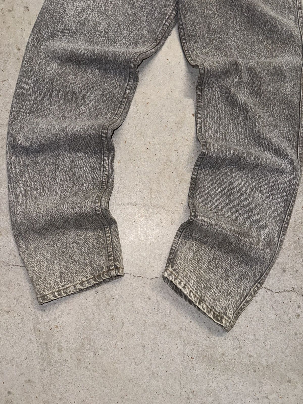 Levi's × Vintage Crazy Vintage 90s Levi’s Silver Tab Jeans Faded Grey Denim Size US 29 - 6 Thumbnail