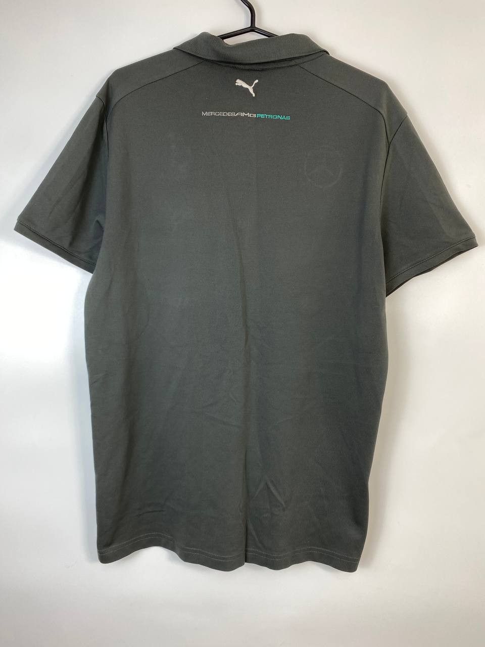 Mercedes-Benz × Puma MEN'S POLO SHIRT PUMA MERCEDES AMG PETRONAS CASUAL JERSEY Size US M / EU 48-50 / 2 - 6 Thumbnail