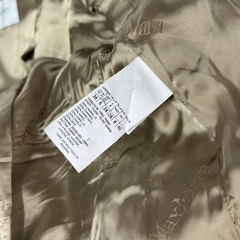 Max Mara Max Mara Solid viscose camel hair Size S / US 4 / IT 40 - 4 Thumbnail
