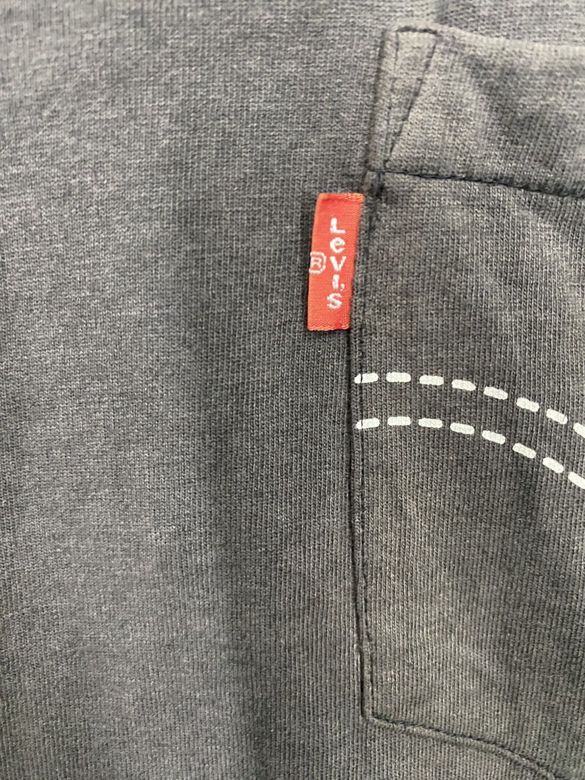 Levi's × Levi's Vintage Clothing × Vintage Vintage levis sun faded single pocket tshirt longsleeve Size US M / EU 48-50 / 2 - 5 Thumbnail