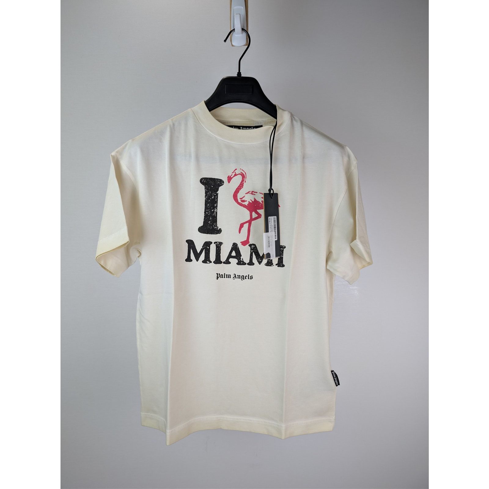 Palm Angels o1rshd1 Dos Miami T-Shirt in Off White / Fuch Size US S / EU 44-46 / 1 - 9 Thumbnail