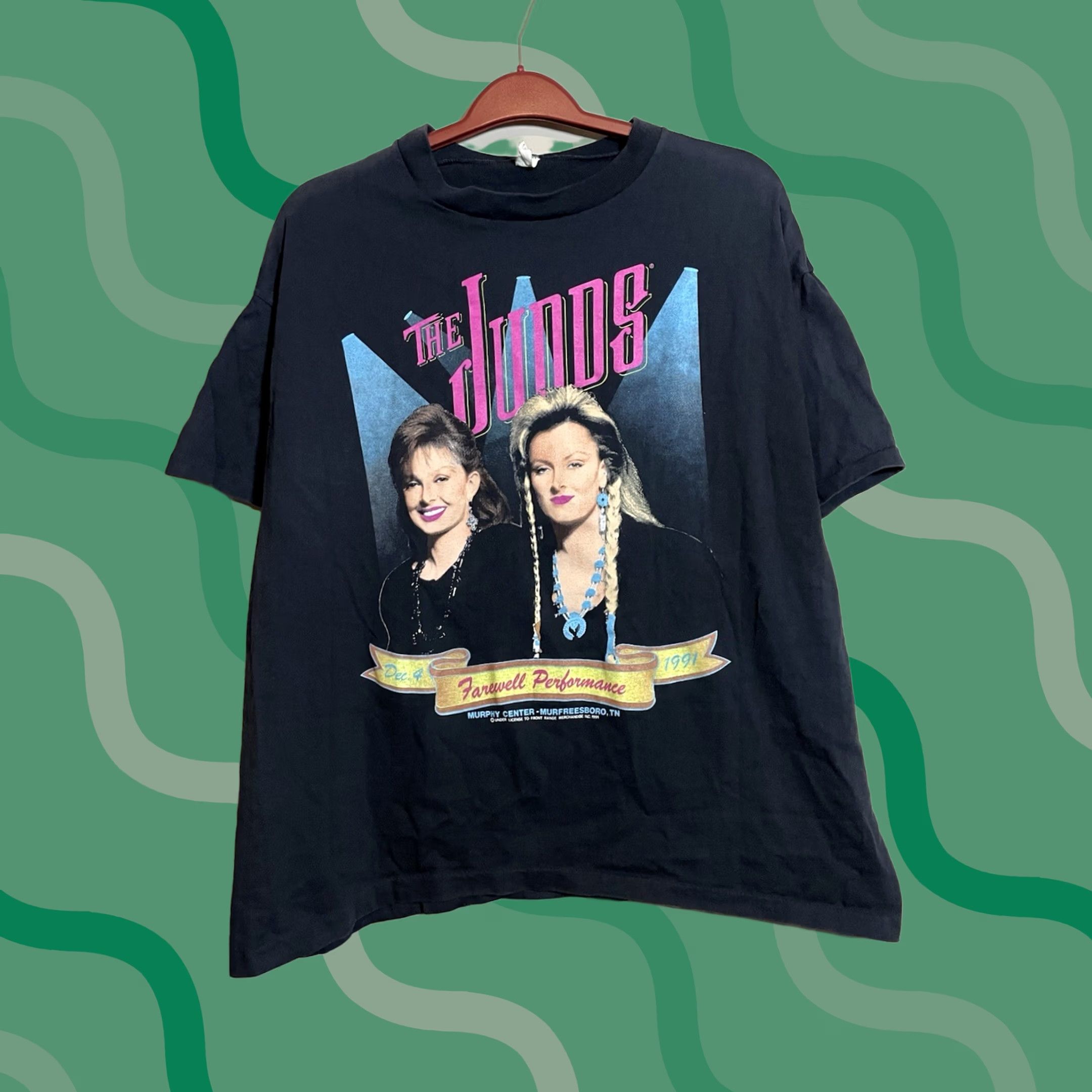 Vintage Vintage Judds Band Shirt 2XL 1991 Farewell Performance Tour Country (A528) Size US XXL / EU 58 / 5 - 1 Thumbnail