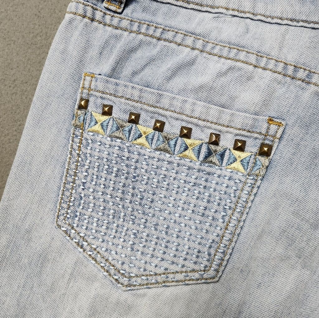 Desigual Desigual exotic jeans straight leg 30 Size 30" / US 8 / IT 44 - 8 Thumbnail