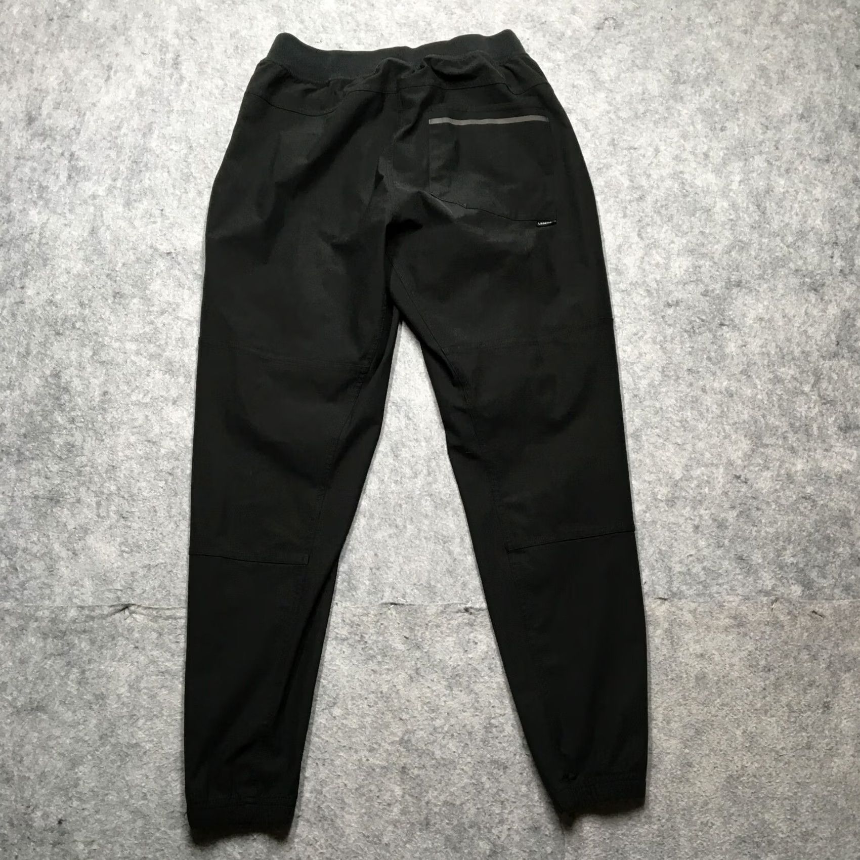 Vintage Legends Jogger Pants Men Small S Black Taper Athletic Lounge Run Size US 29 - 7 Thumbnail