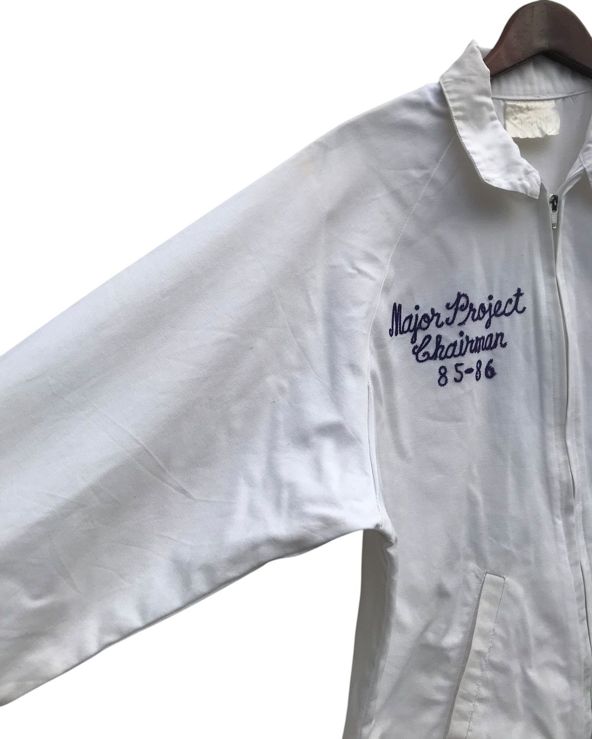 Vintage Vintage Paramount Elks Men’s 80’s Embroidery Jacket (STAINS) Size US M / EU 48-50 / 2 - 7 Thumbnail