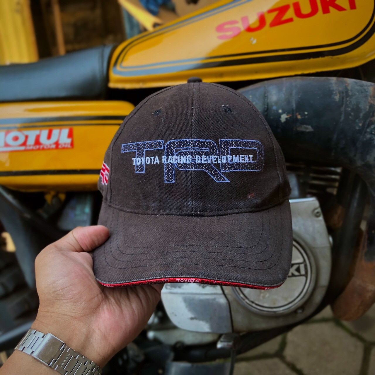 Vintage Racing TRD Toyota Racing Development Sunfaded Hat