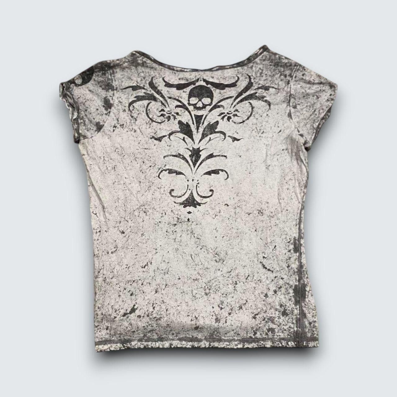 Japanese Brand 00s Skull Alchemy Tee Grey XL Size XL / US 12-14 / IT 48-50 - 2 Thumbnail