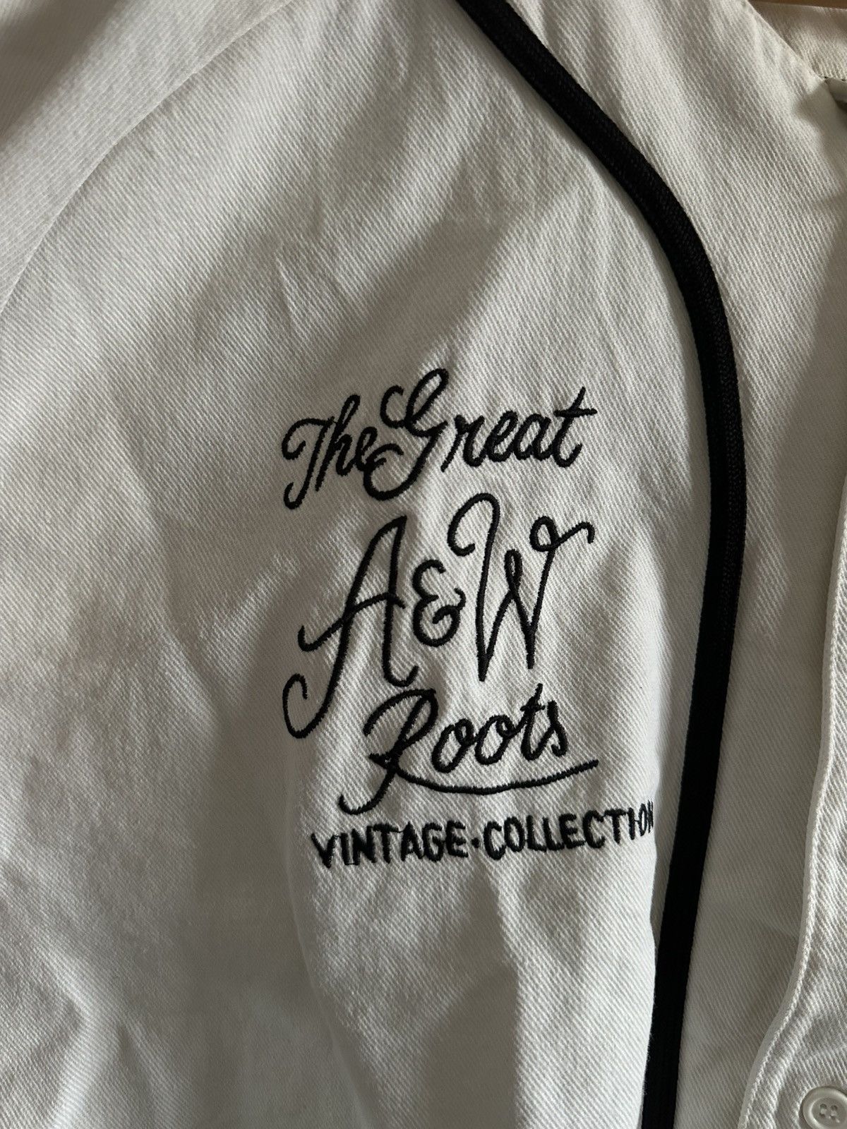Vintage 80s Vintage A&W Button Up Jersey Size US XL / EU 56 / 4 - 3 Thumbnail