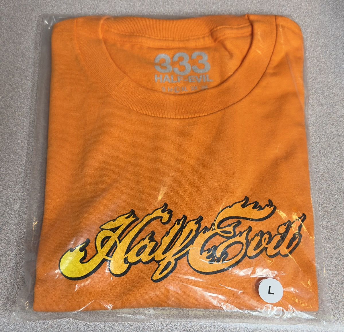 Half Evil Half Evil - Halloween 333 Tee (LARGE) Size US L / EU 52-54 / 3 - 2 Thumbnail