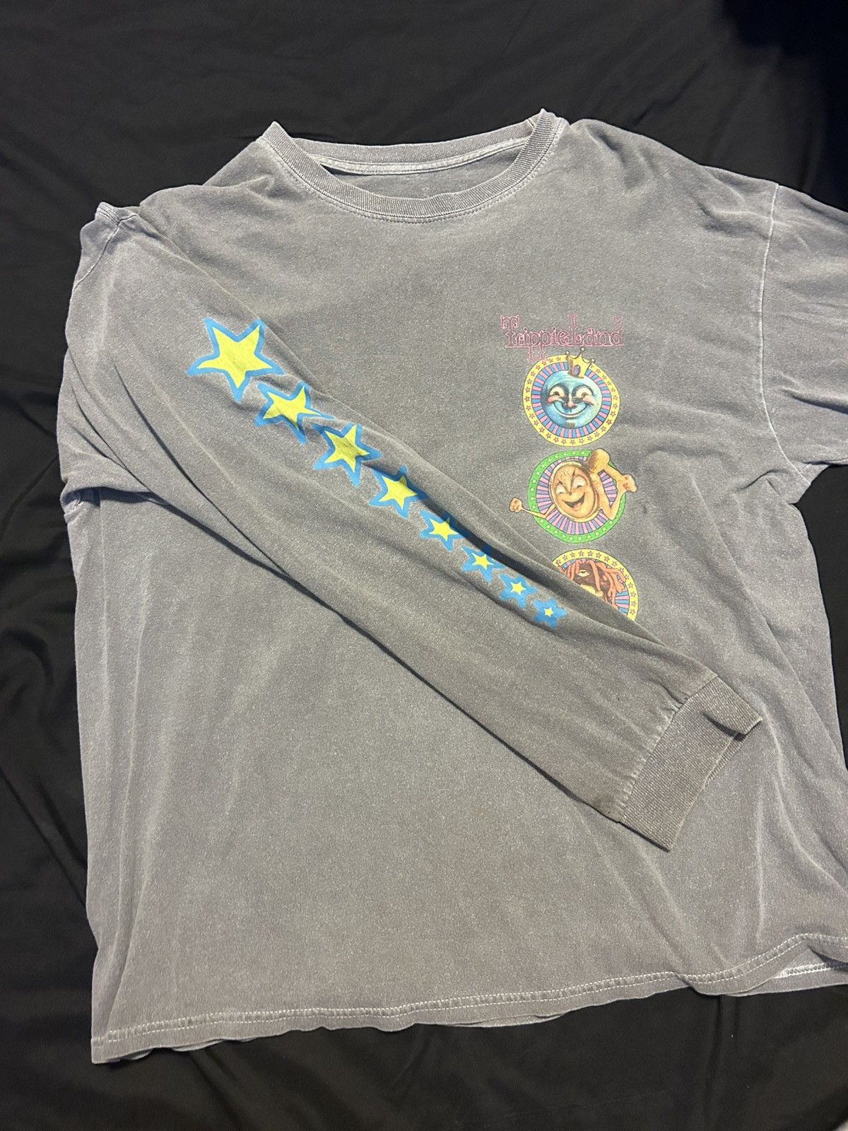Trippie Redd Trippie Redd TrippieLand Long Sleeve Gray T-Shirt Size US XL / EU 56 / 4 - 2 Thumbnail