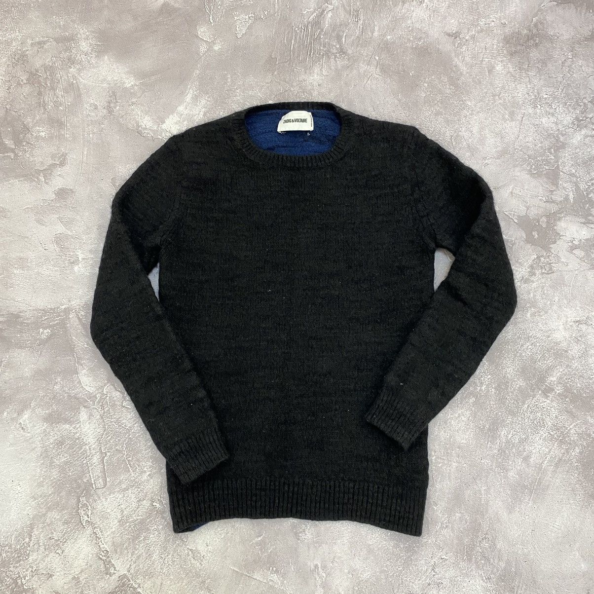 Zadig & Voltaire Zadig & Voltaire Double Colored Wool Sweater Avant Garde Size US M / EU 48-50 / 2 - 1 Thumbnail