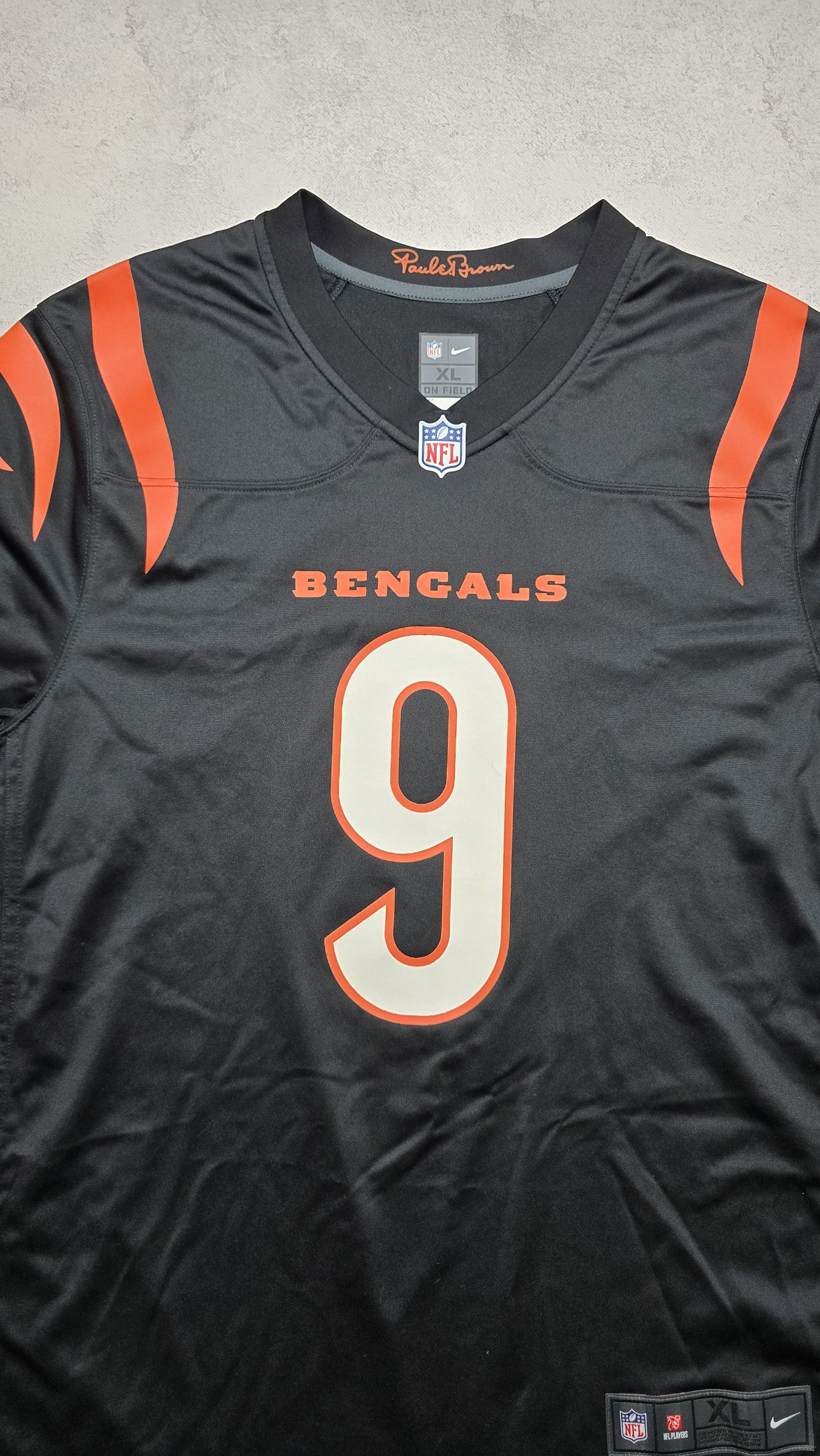 Nike Joe Burrow #9 Bengals Nike NFL Game Jersey Size US XL / EU 56 / 4 - 8 Thumbnail