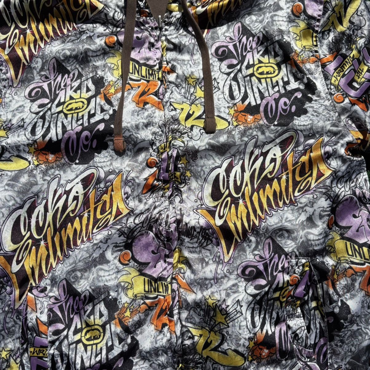 Ecko Unltd. × Vintage Ecko Unltd Reversible Vintage Hoodie Y2K