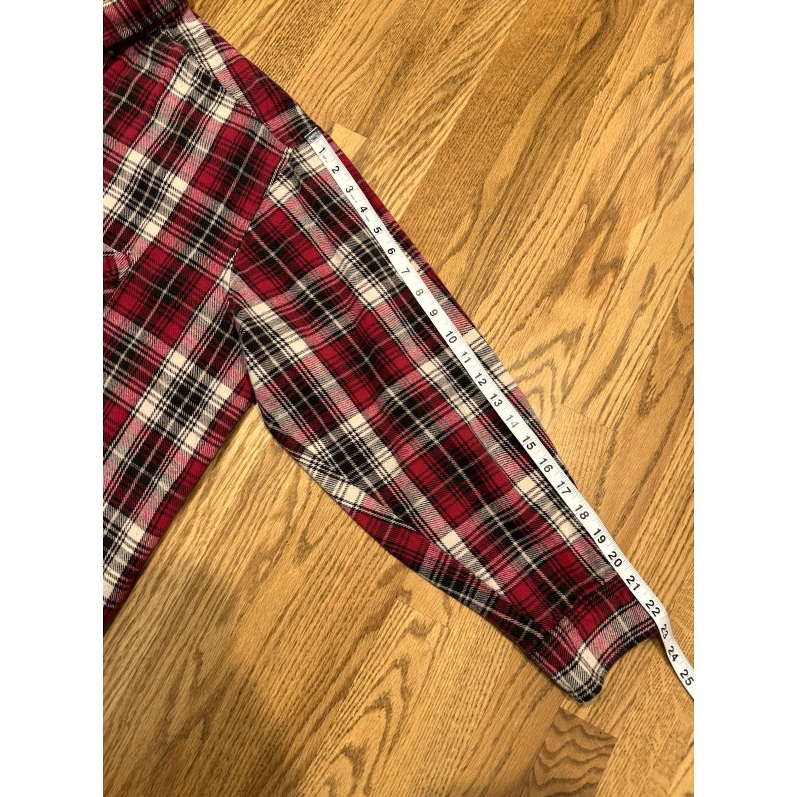 Vintage VINTAGE Big Mac Shirt Men’s 3XL Tall Red Plaid Flannel Button Up Thick Vtg Size US XXL / EU 58 / 5 - 6 Thumbnail