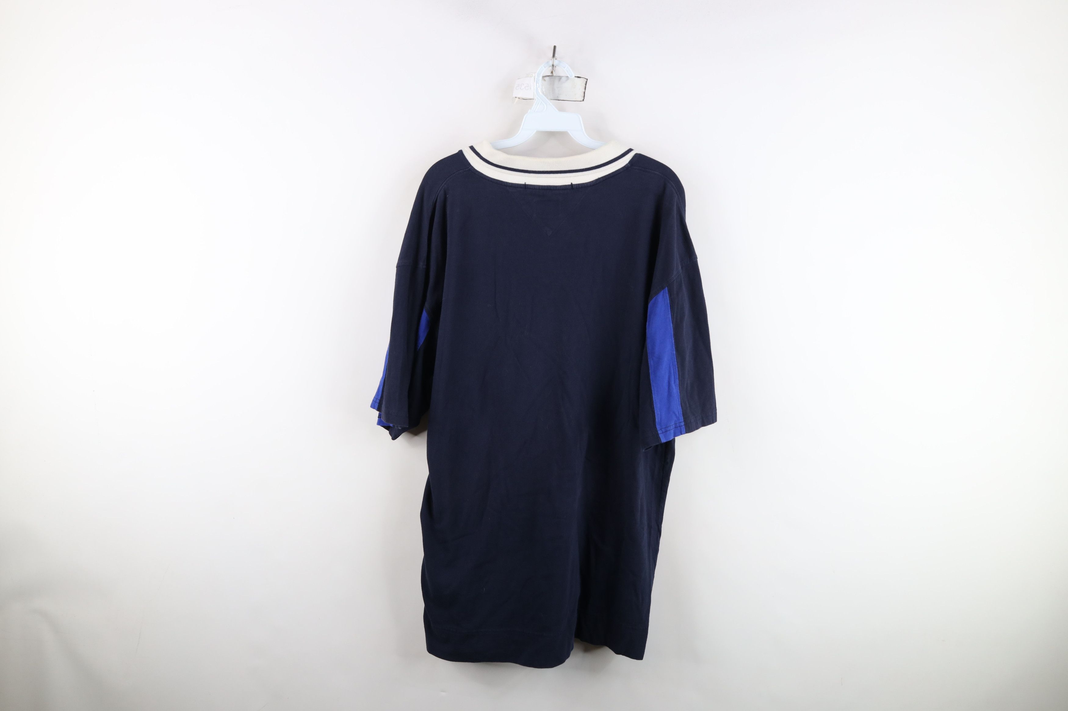 Tommy Hilfiger Vintage 90s Tommy Hilfiger Collared Soccer Jersey Shirt Size US XL / EU 56 / 4 - 13 Thumbnail